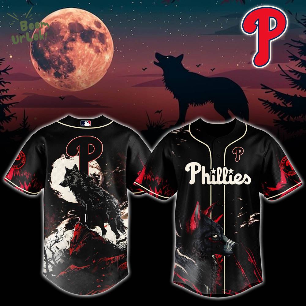 Philadelphia Phillies x wolf Jersey 2025 Editions Limited Philadelphia Phillies x wolf Jersey 2025 Editions Limited