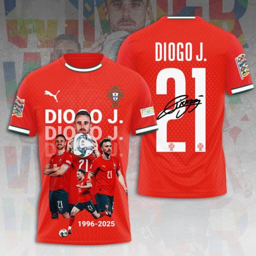 Portugal National Football Team x Diogo Jota 3D Apparel