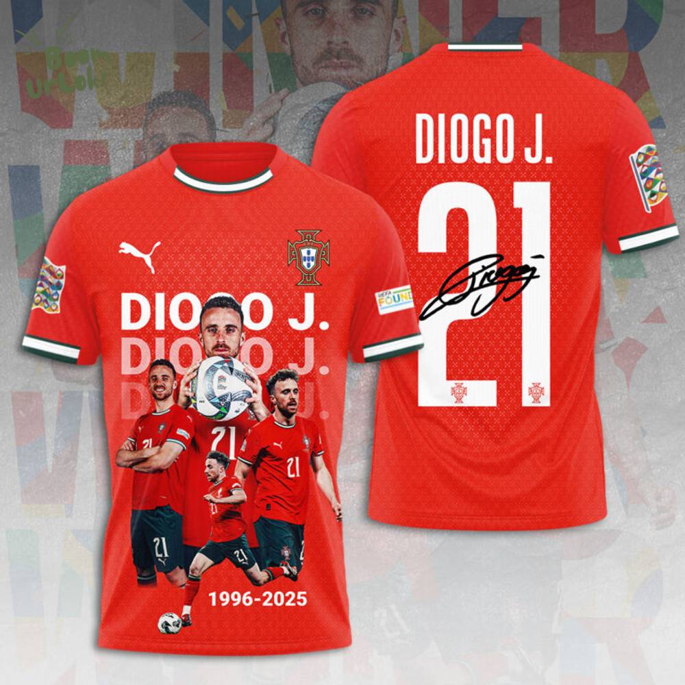 Portugal National Football Team x Diogo Jota 3D Apparel Portugal National Football Team x Diogo Jota 3D Apparel