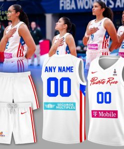 Puerto Rico basketball team Limited Edition 2025 White Jersey