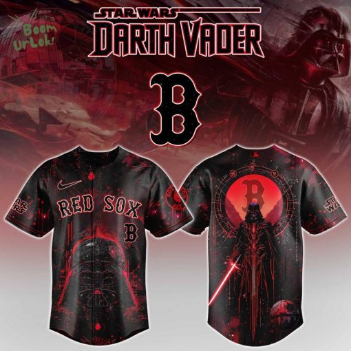 Red Sox x Darth Vader Star Wars Limited Edition Baseball Jersey