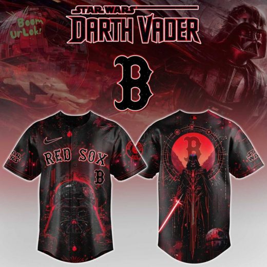 Red Sox x Darth Vader Star Wars Limited Edition Baseball Jersey