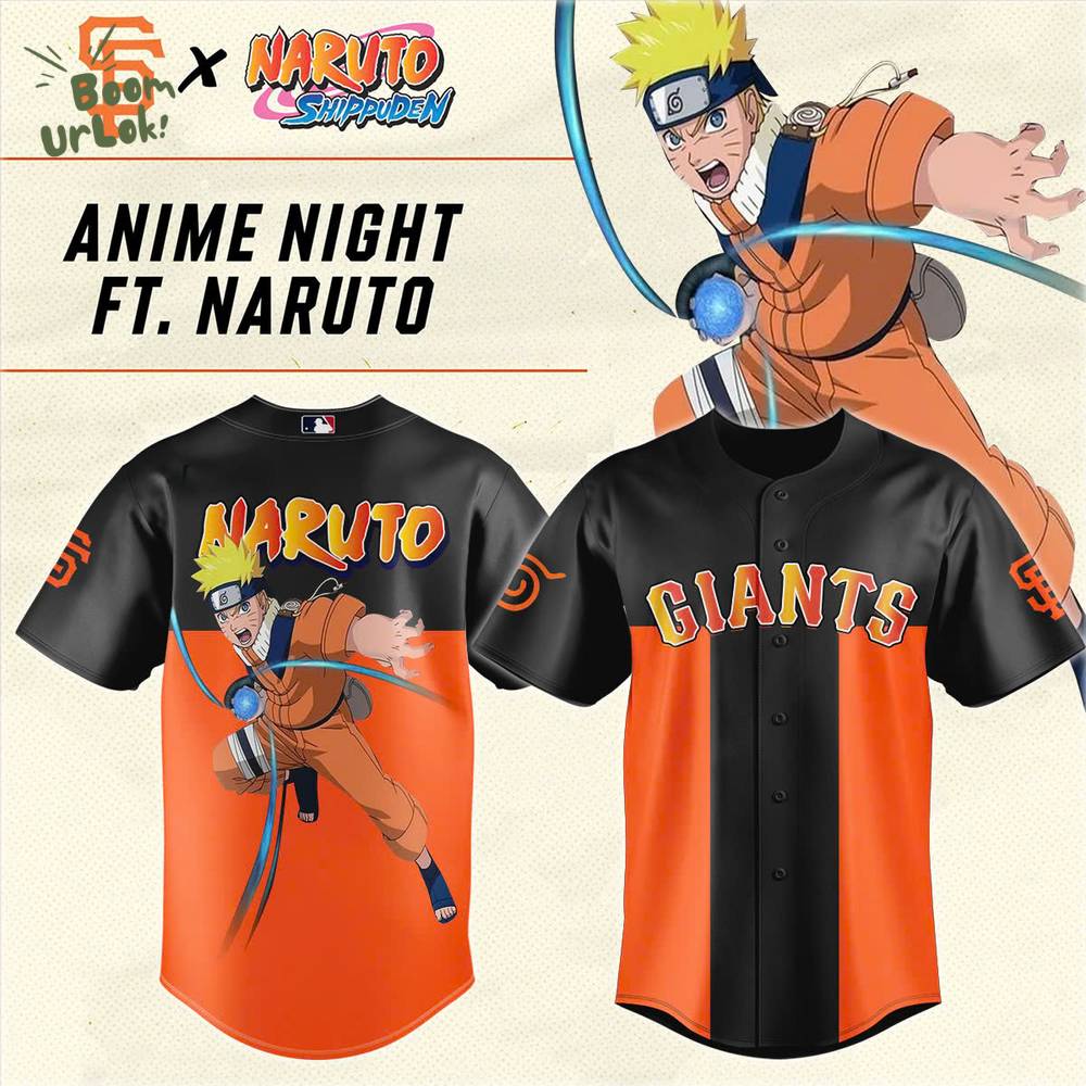 San Francisco Giants _ NARUTO Jersey 2025 San Francisco Giants _ NARUTO Jersey 2025