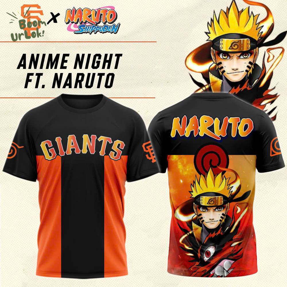 San Francisco Giants _ NARUTO tshirt 2025 San Francisco Giants _ NARUTO tshirt 2025