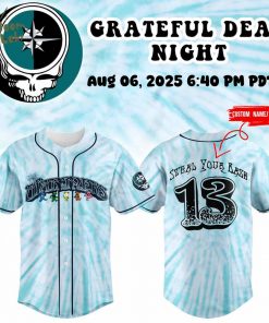 Seattle Grateful Dead Night jersey 2025