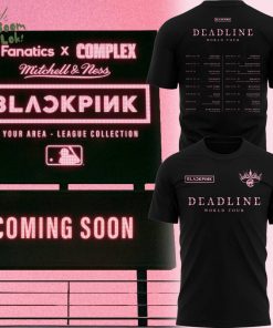 Special Cubs x Blackpink World Tour 25 T-Shirt Black