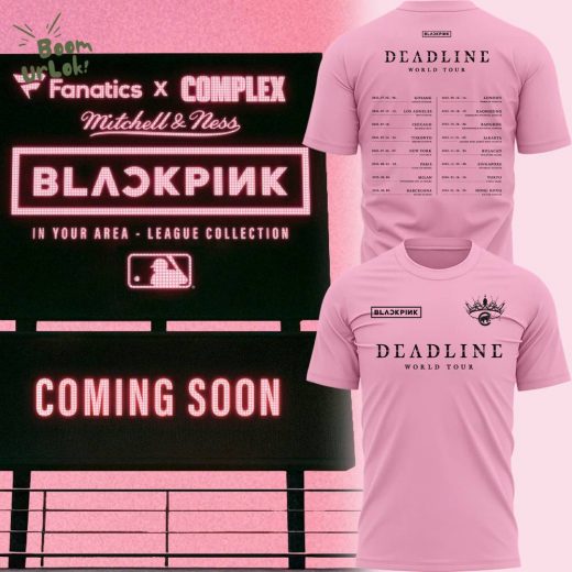 Special Cubs x Blackpink World Tour 25 TShirt Pink