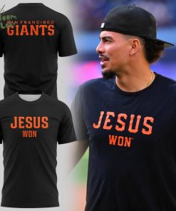 Special Edition Jesus Won SF Giants T-shirt