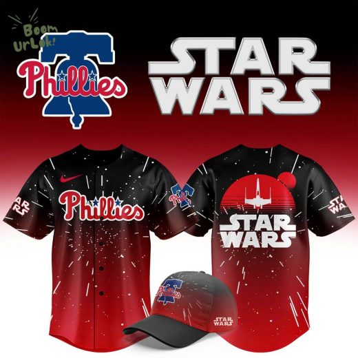Special edition Philadelphia Phillies 2025 Star Wars Jersey