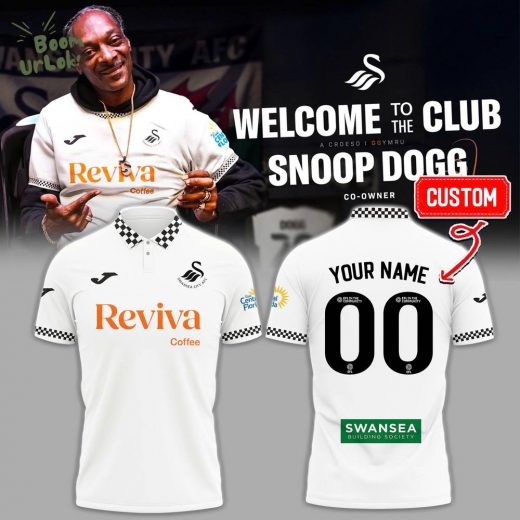 Swansea City Home Kit Football x Snoop Dogg Polo