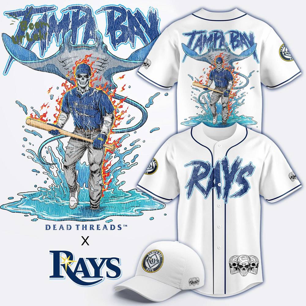 Tampa Bay Rays x Dead Threads Night 2025 Baseball Jersey Tampa Bay Rays x Dead Threads Night 2025 Baseball Jersey