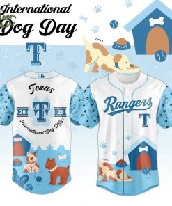 Texas Rangers X Dog Day Editions Limited Blue Jersey