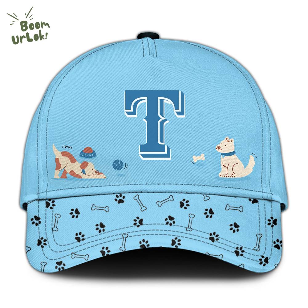 Texas Rangers X Dog Day Editions Limited Blue Jersey Texas Rangers X Dog Day Editions Limited Blue Jersey