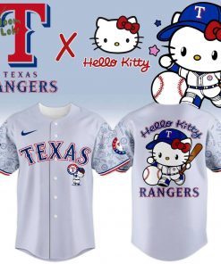 Texas Rangers x Hello Kitty Night 2025 Jersey