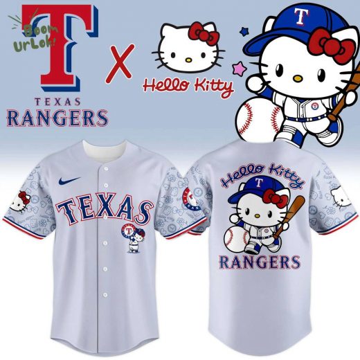 Texas Rangers x Hello Kitty Night 2025 Jersey