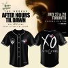 The Weeknd After Hours Tour Blue Jays logo Baseball jersey