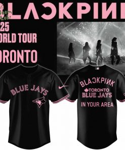 Toronto Blue Jays x BLACKPINK 2025 World Tour Jersey