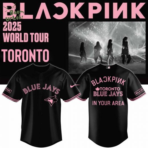 Toronto Blue Jays x BLACKPINK 2025 World Tour Jersey
