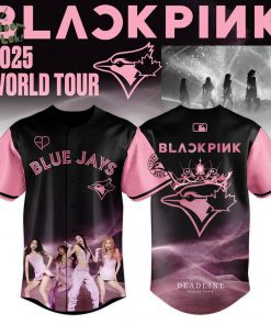 Toronto Blue Jays x BLACKPINK 2025 World Tour Limited Edition Jersey