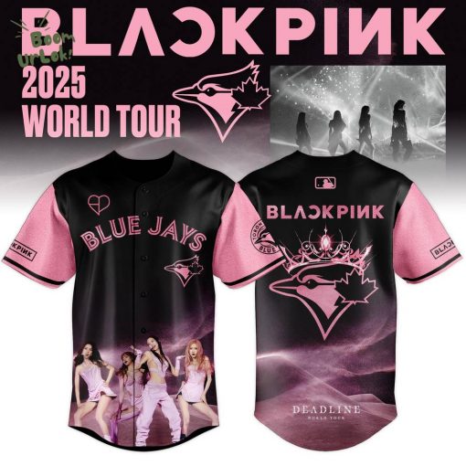 Toronto Blue Jays x BLACKPINK 2025 World Tour Limited Edition Jersey