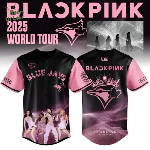 Toronto Blue Jays x BLACKPINK 2025 World Tour Limited Edition Jersey
