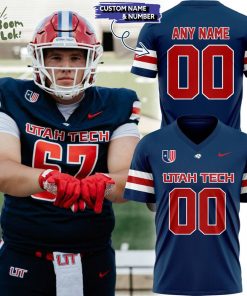 Utah Tech Football Custom shirt – Limited Edition