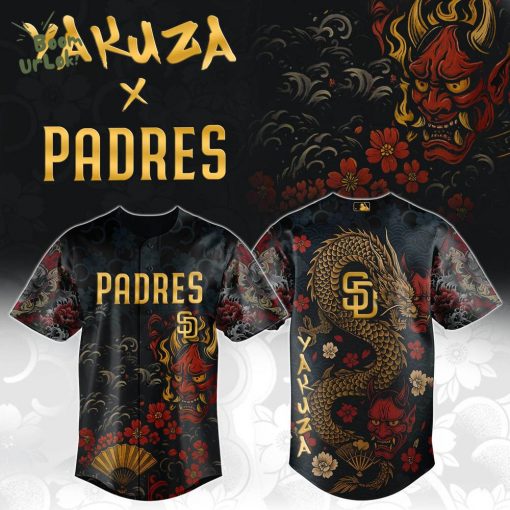 Yakuza Dragon Oni x SD Padres Fury Jersey