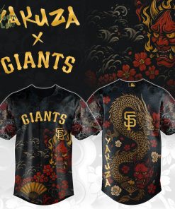 Yakuza Dragon Oni x SF Giants Fury Jersey