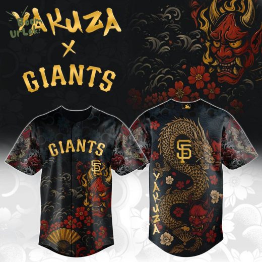 Yakuza Dragon Oni x SF Giants Fury Jersey