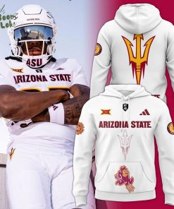 imited Edition Arizona State Football White Hoodie V1