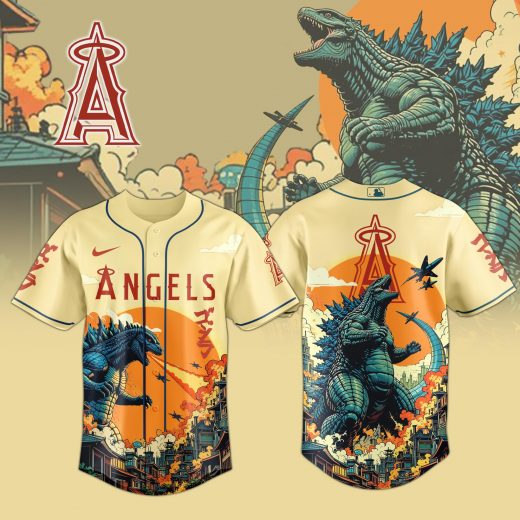 Los Angeles Angels Special Godzilla Limited Edition Jersey