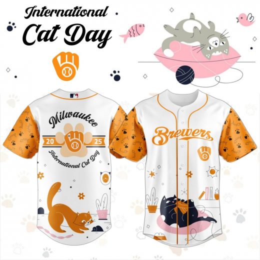 Milwaukee Brewers X Cat Day Editions Limited Jersey
