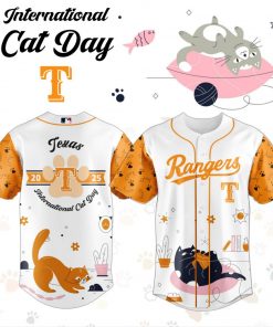 Texas Rangers X Cat Day Editions Limited Jersey