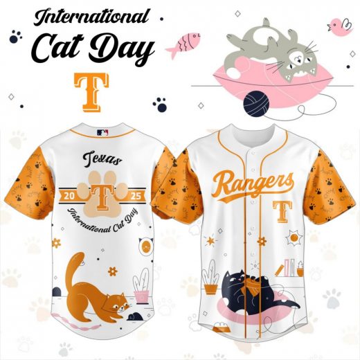 Texas Rangers X Cat Day Editions Limited Jersey