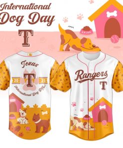 Texas Rangers X Dog Day Editions Limited Jersey