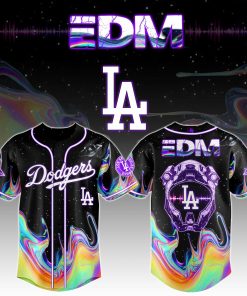 EDM PulseBeat x LA Dodgers Galaxy Edition Jersey