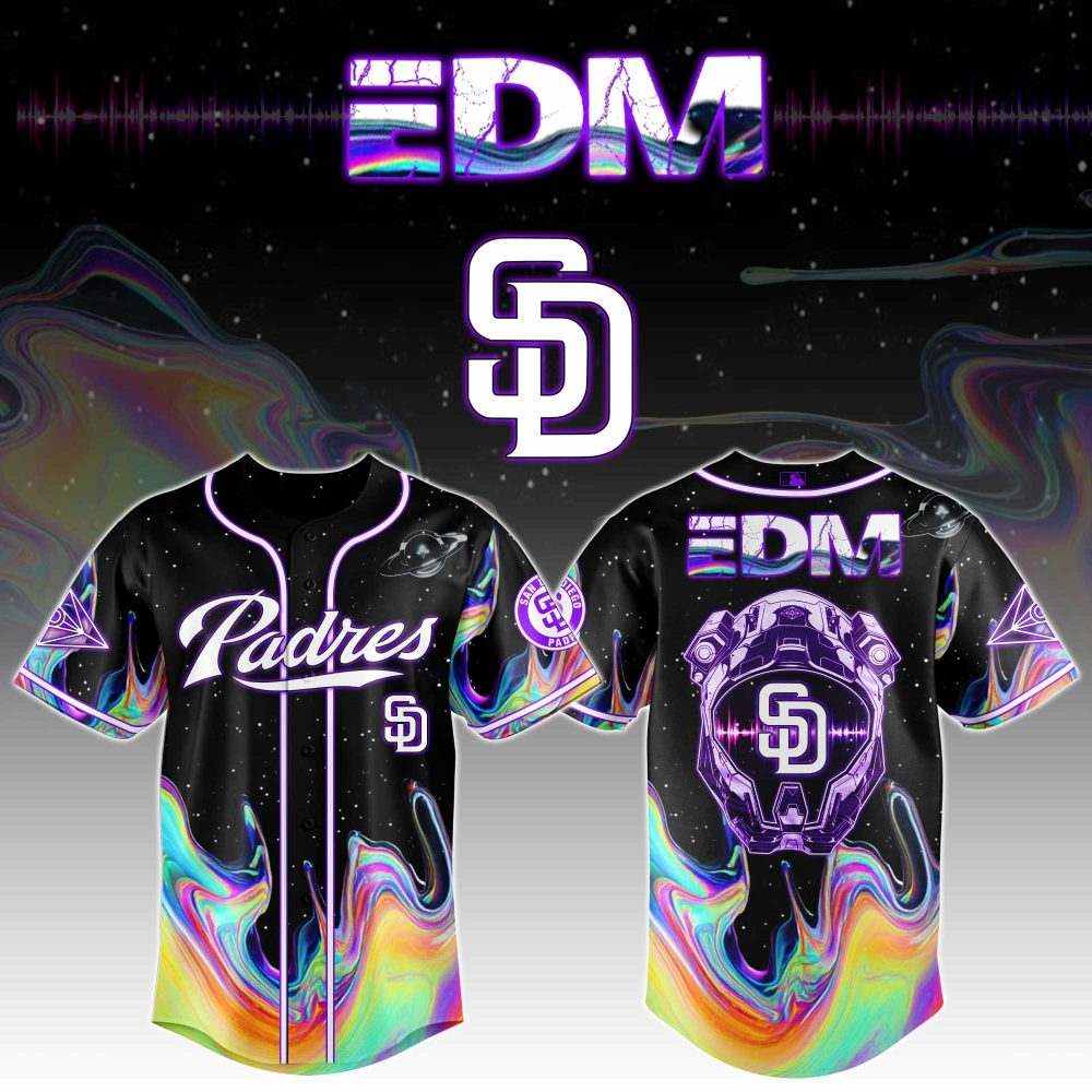 EDM PulseBeat San Diego Padres Galaxy Edition Jersey