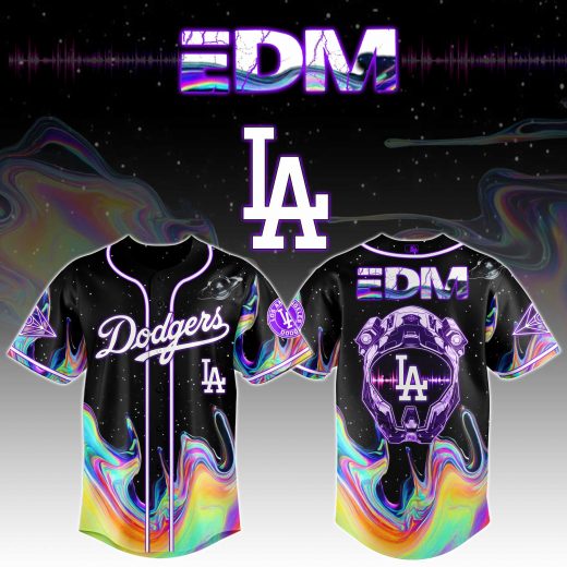 EDM PulseBeat x LA Dodgers Galaxy Edition Jersey