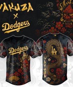 Yakuza Dragon Oni x LA Dodgers Fury Jersey