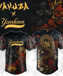 Yakuza Dragon Oni x NY Yankees Fury Jersey