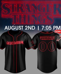 Limited Edition Woodpeckers Stranger Things Night Jersey