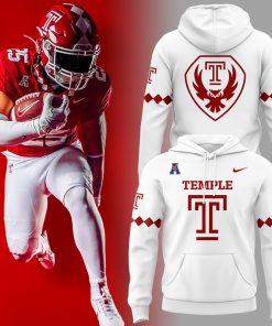 Limited Edition Temple Owls 2025 White Hoodie