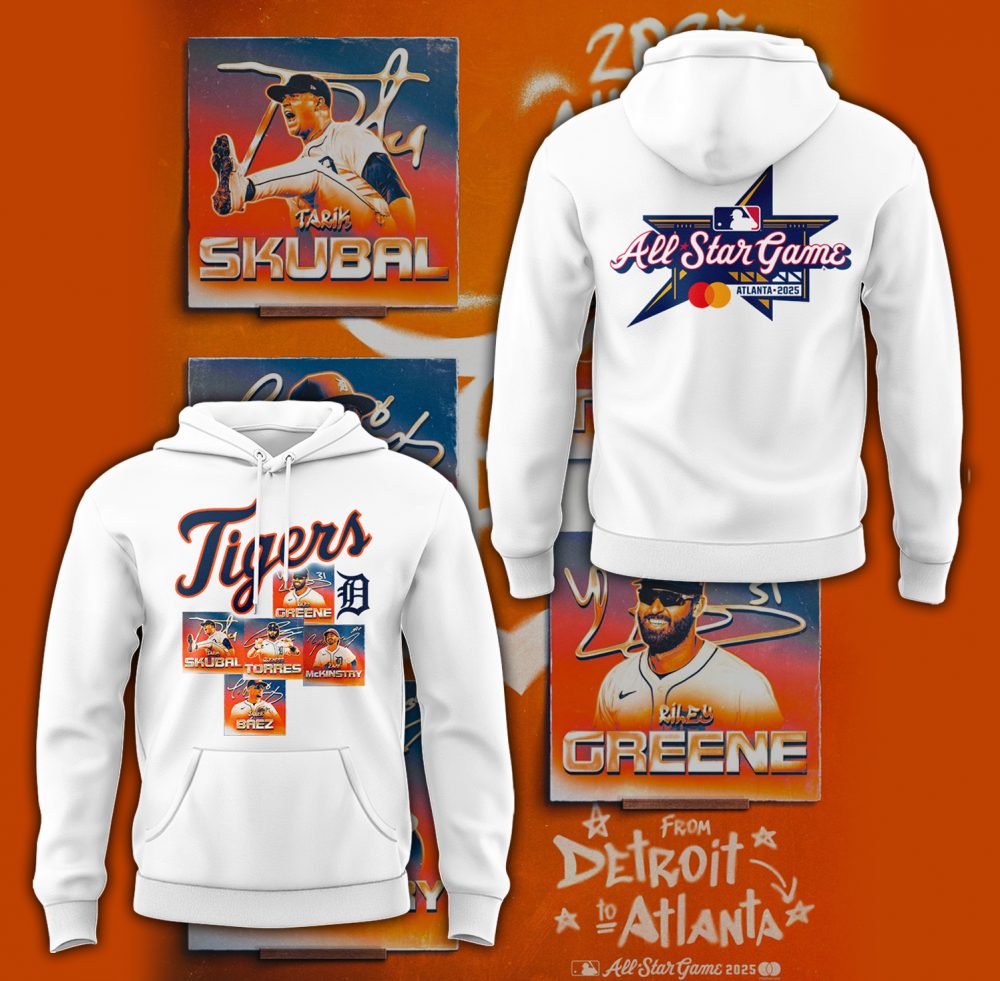 Limited Edition Detroit Tigers All Star 2025 Hoodie