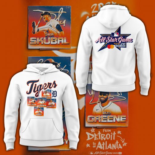 Limited Edition Detroit Tigers All Star 2025 Hoodie