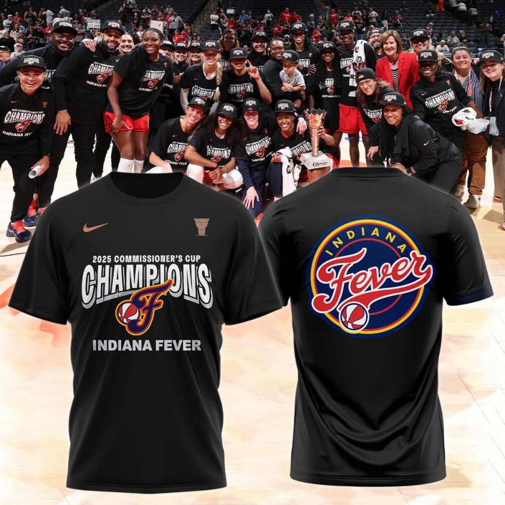 Indiana Fever champion Commissioner’s Cup Tshirt