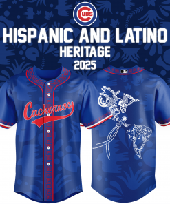 Chicago Cubs x Hispanic and Latino Heritage Baseball Jersey 2025