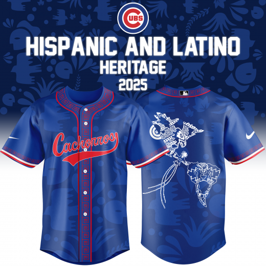 Chicago Cubs x Hispanic and Latino Heritage Baseball Jersey 2025