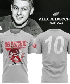 Limited Edition Detroit Red Wings x Alex Delvecchio T-shirt