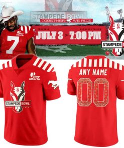 Calgary Stampeders x 2025 Stampede Bowl Jerseys