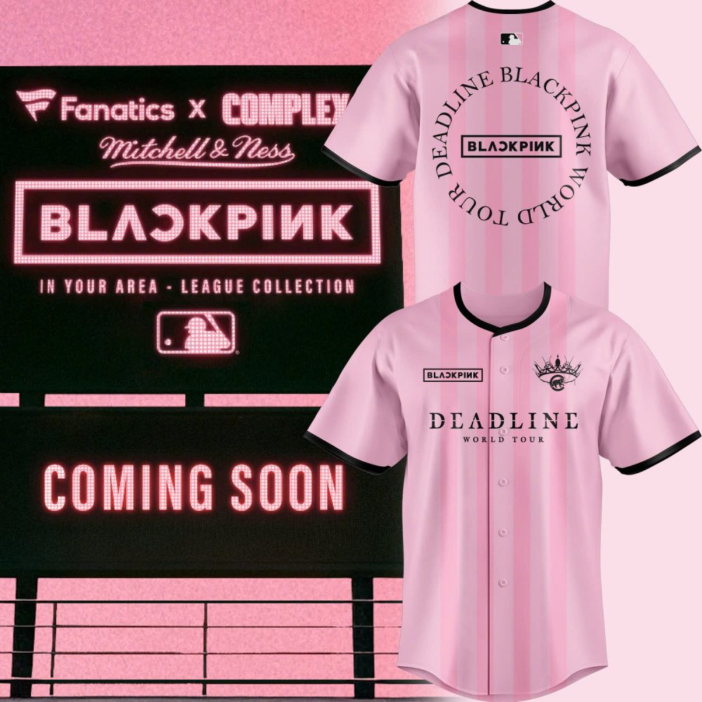 Special Chicago Cubs x Blackpink World Tour 25 Jersey